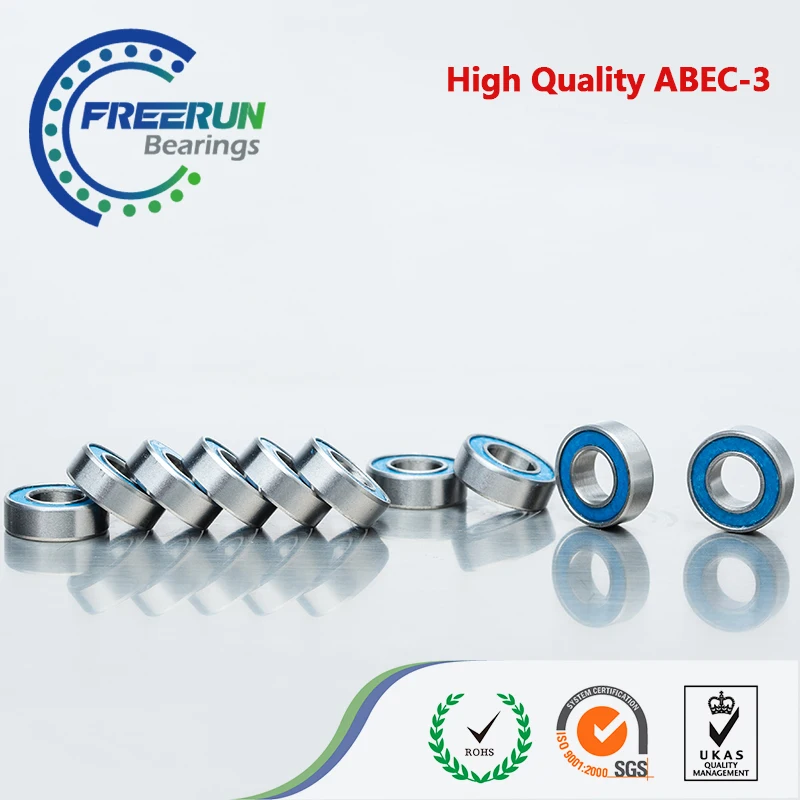 10 шт. 6X12X4 синие резиновые подшипники MR126 2RS ABEC3 модельные 2RS|Валы| |