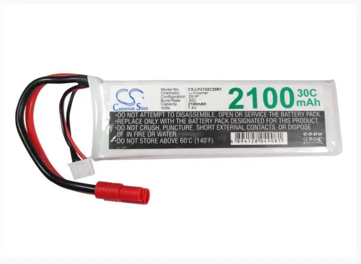 

Аккумулятор Cameron Sino 2100mAh для RC CS-LP2102C30R1 RC Хобби