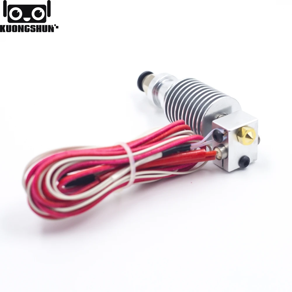 KUONGSHUN j-головки hotend все полные Bowden V5 1 75/3 0 мм + 2/0 3/0 4/0 5 сопло экструдер для 3D