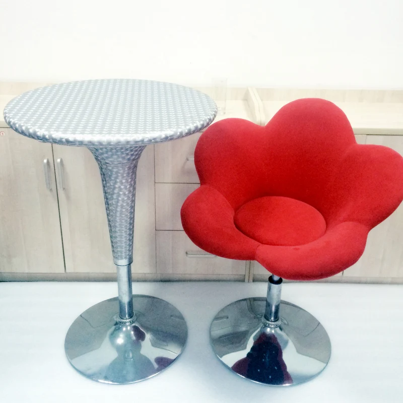 Барный стул поднятый вращающийся модный барный цветочного типа|bar chair|bar stoolstool bar