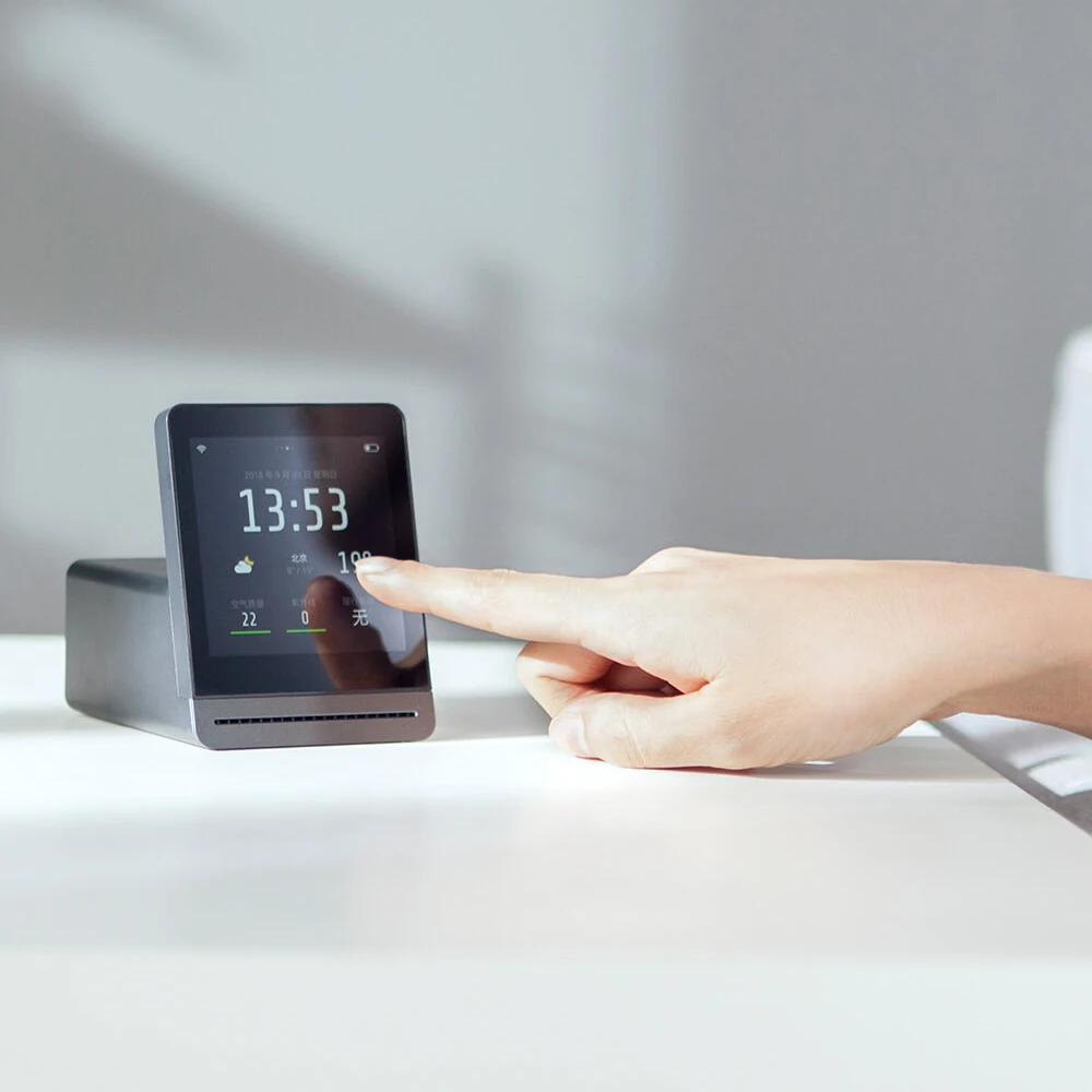 Xiaomi Mijia ClearGrass Air monitor retina сенсорный ips экран мобильное сенсорное управление Крытый открытый прозрачный газон детектор воздуха