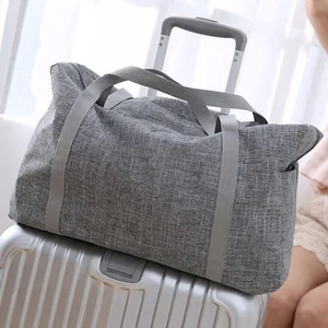 Складная дорожная сумка для женщин, увеличенный портативный большой спортивный тоут, сумка-Органайзер большой вместимости, модная сумочка для выходных, для хранения одежды