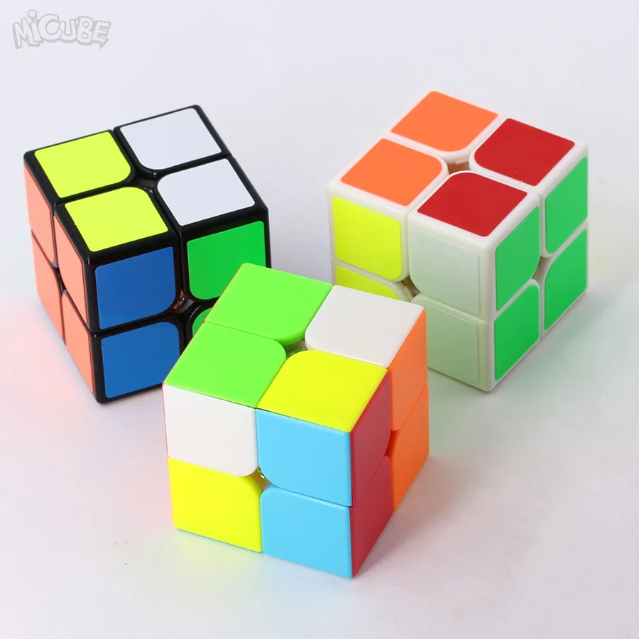 Micube QiYi 2x2x2 куб QiDiS магический скоростной пазл 50 мм обучающие игрушки для детей cubo
