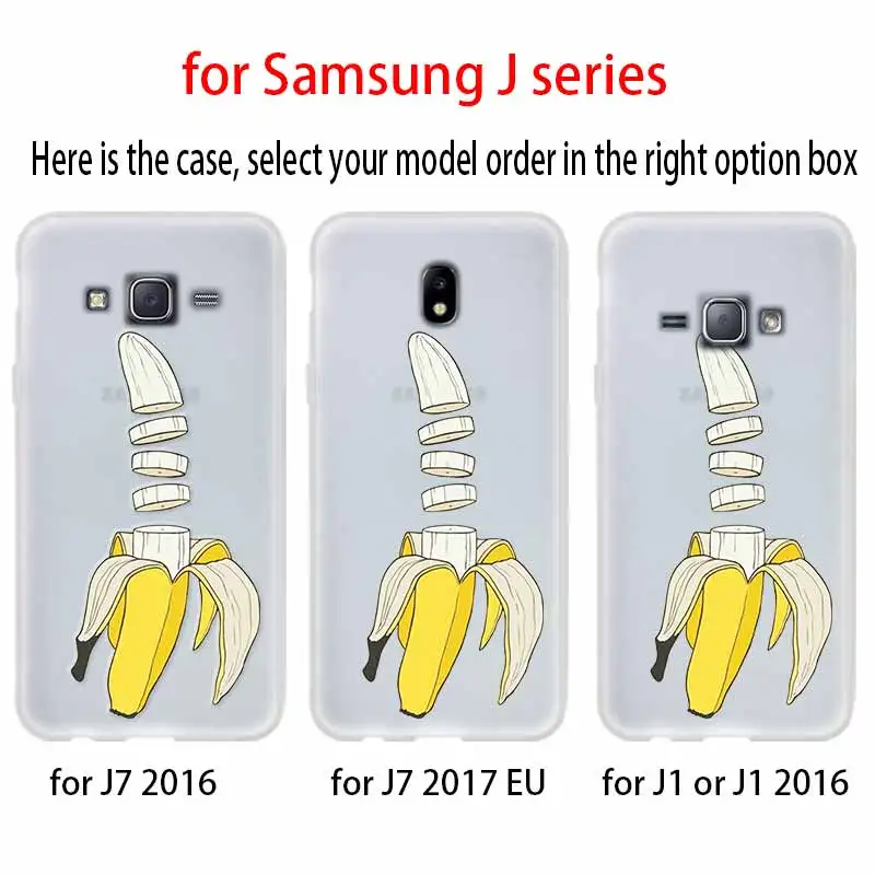 Чехол с тропическим рисунком банановых листьев для телефона Samsung Galaxy j6 J8 J7 J5 J3 J4 Plus