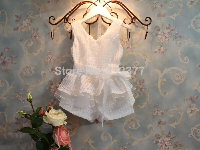 Новинка 2017 летняя одежда для маленьких девочек комплекты детской одежды летний