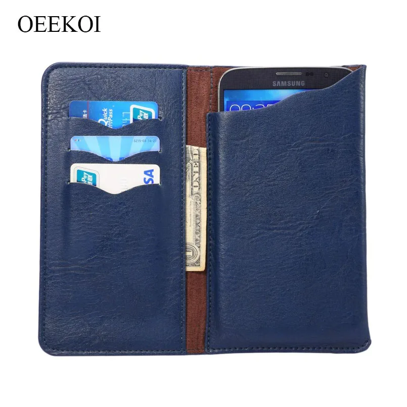 Универсальный кожаный чехол-Кошелек С Рисунком Слона для Nokia Lumia