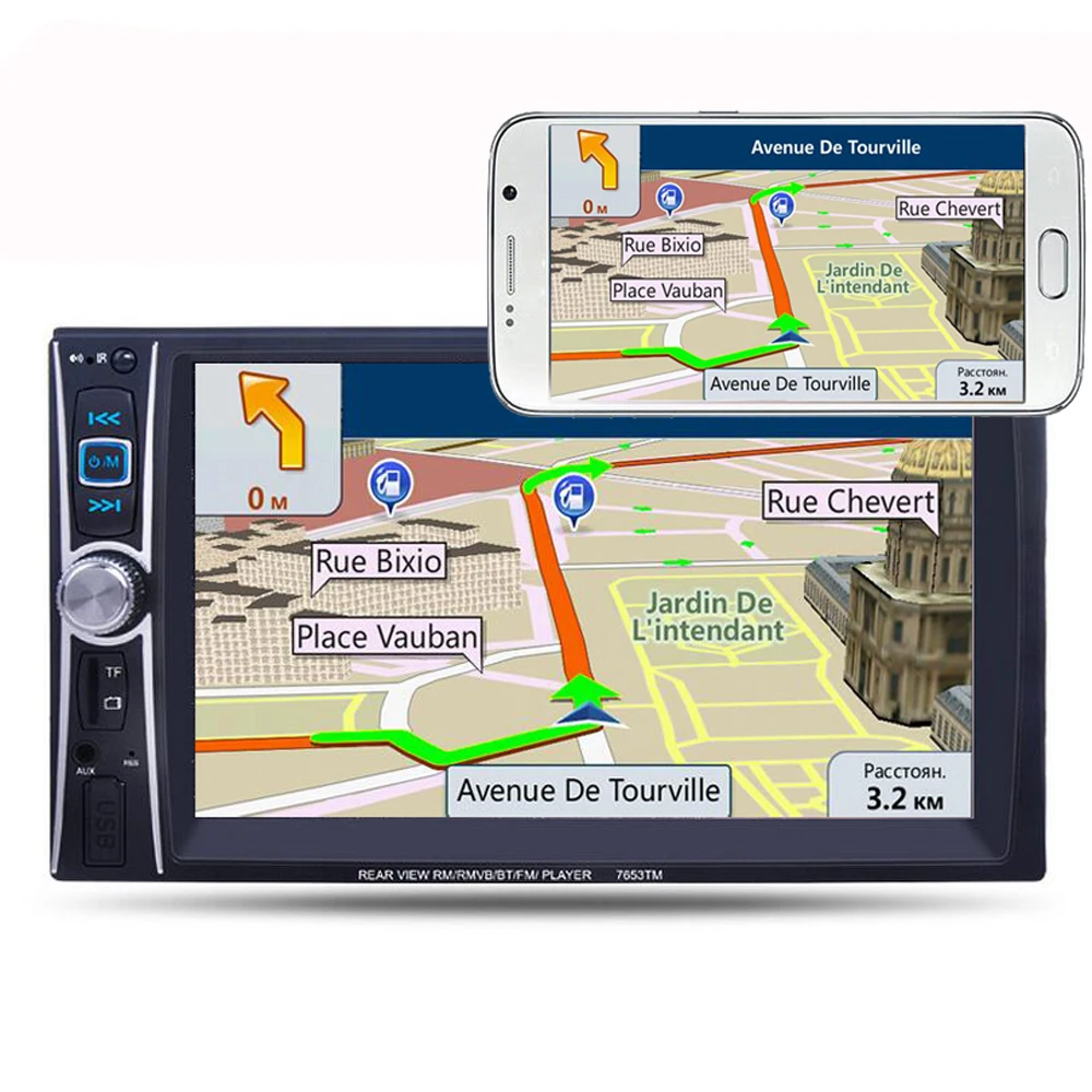 6 ''HD 2 Din автомобильное радио MP5 плеер мобильный телефон интернет Bluetooth
