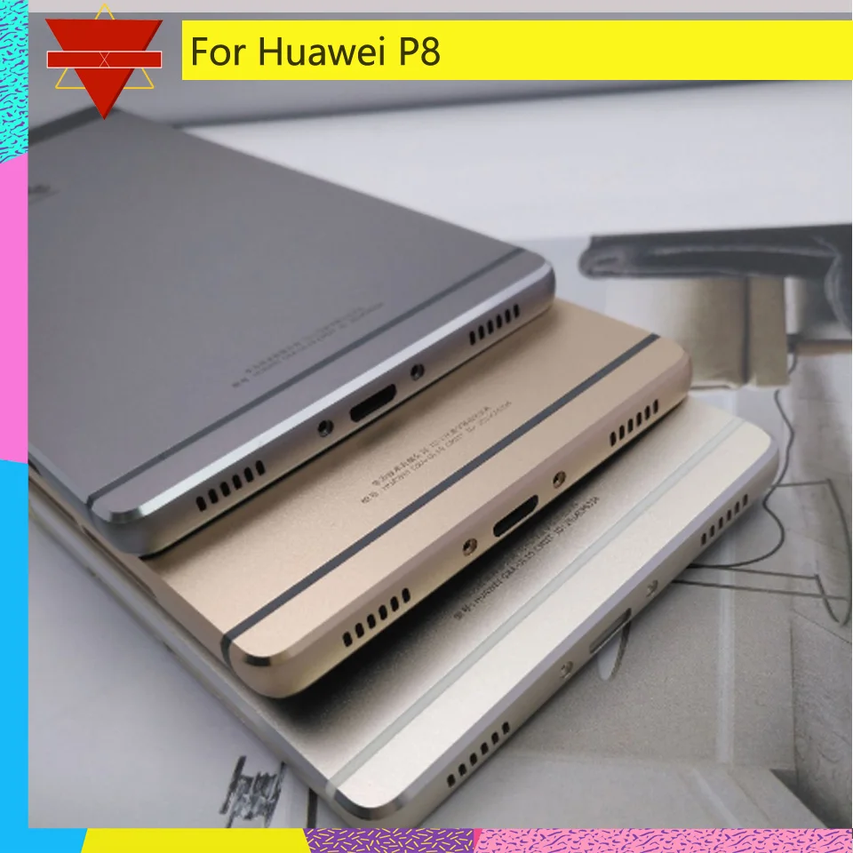 Корпус задней двери для huawei P8 GRA_L09 GRA_UL00 GRA-L09 GRA-UL00 корпус крышка батареи задняя крышка чехол Задняя Дверь Корпус