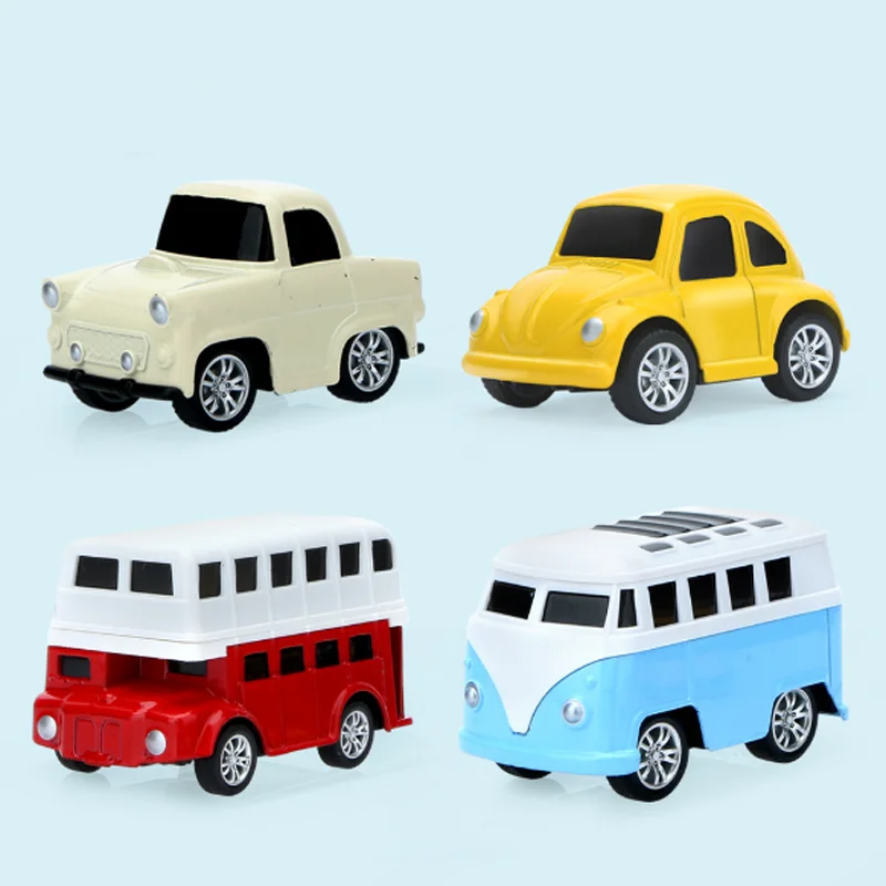 4 шт./компл. красочные электронные игрушки автоматическое управление Diecasts