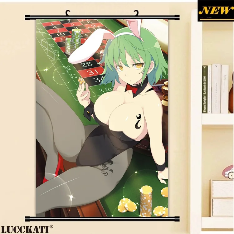 40X60 см Senran Kagura Burst новые волнистые игры сексуальные лоли игрушки мультфильм аниме