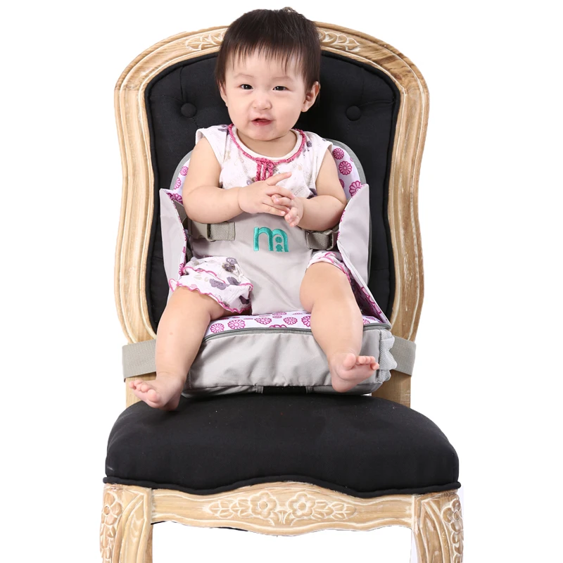 

Baby Dining Chair Bag Child Portable Seat WaterProof Fabric Infant Travel Foldable Mummy bag Baby Safety Belt Feeding High Chair
