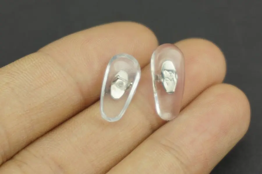 2 шт./лот Прозрачная силиконовая накладка на нос наклейка солнцезащитные очки