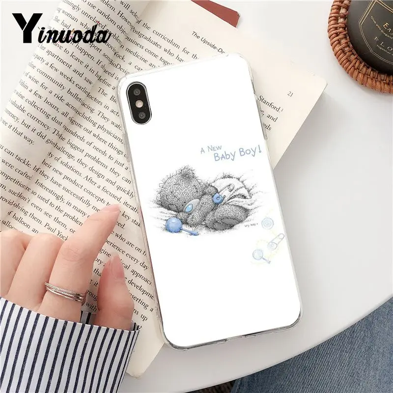 Мягкий чехол Yinuoda Me To You Bear Teddy для iPhone 8 7 6 6S Plus X XS MAX 5 5S SE XR 10 | Мобильные телефоны и