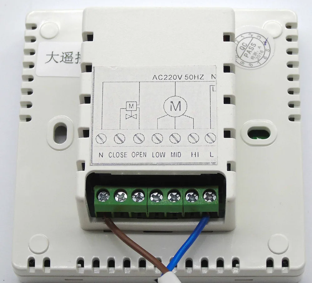 

3 Speeds cold and hot Digital thermostat regulator with LCD remote control