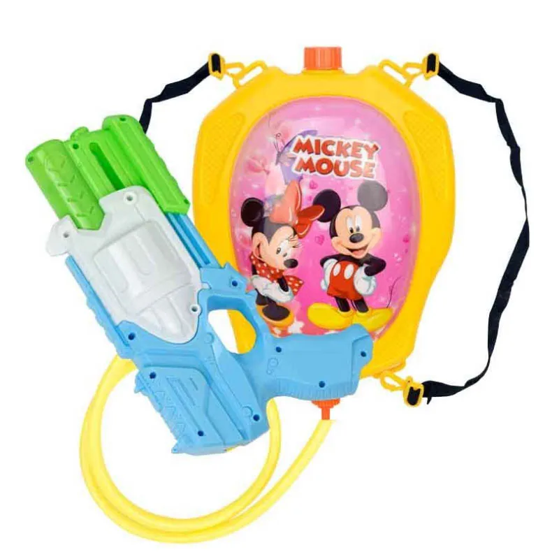 A Disney игры на открытом воздухе Blaster водяной пистолет Дети летние пляжные сквирт игрушка Мода Микки пистолет водяной пистолет игрушечные лошадки - Цвет: A