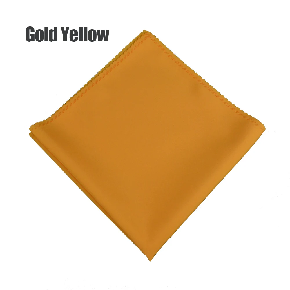 gold yellow 100 шт/партия Белый/Тиффани 20 цветов 1" Отель банкет полиэстер Tissu Свадебная вечеринка украшение стол салфетка домашнее моющееся полотенце - Цвет: gold yellow