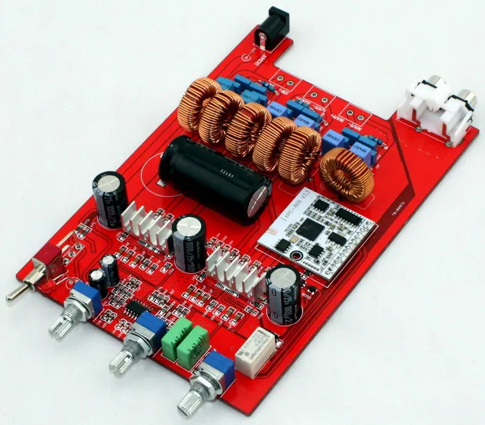 DC18 24V 4A TPA3116 2 1 канальная Плата усилителя Bluetooth (100 Вт + 50 * 2)|bluetooth amplifier board|amplifier