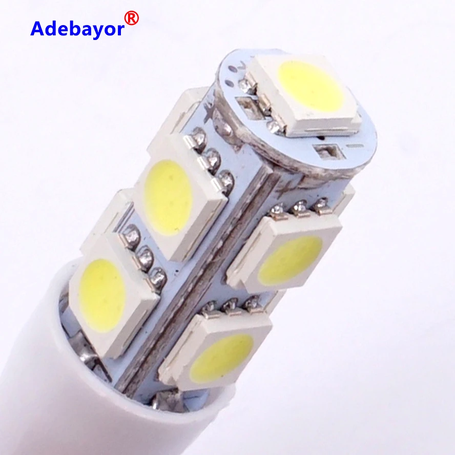 10 x T10 вспышка W5W 194 9 SMD СВЕТОДИОДНЫЙ LED 5SMD светильник с двумя режимами работы 5050 smd