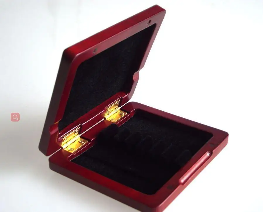 

Beautiful Wooden oboe reed case hold 6 pcs reeds Strong