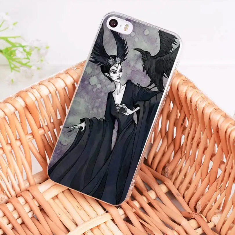 4 MaiYaCa Maleficent пленка прозрачный мягкий ТПУ чехол для телефона для iPhone X XS MAX XR 6 6s 7plus 8 8Plus 4S 5S 11 11pro max чехол - Цвет: 4
