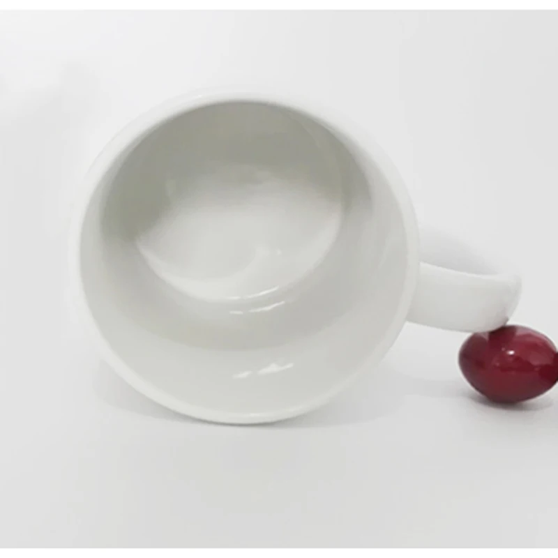 Бесплатная доставка оригинальные зеркальные керамические белые кружки 11 унций