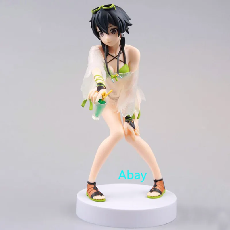 Sword Art онлайн SAO Асада Сино Sinon GGO Ice sniper ALO аниме сексуальные фигурки в купальниках