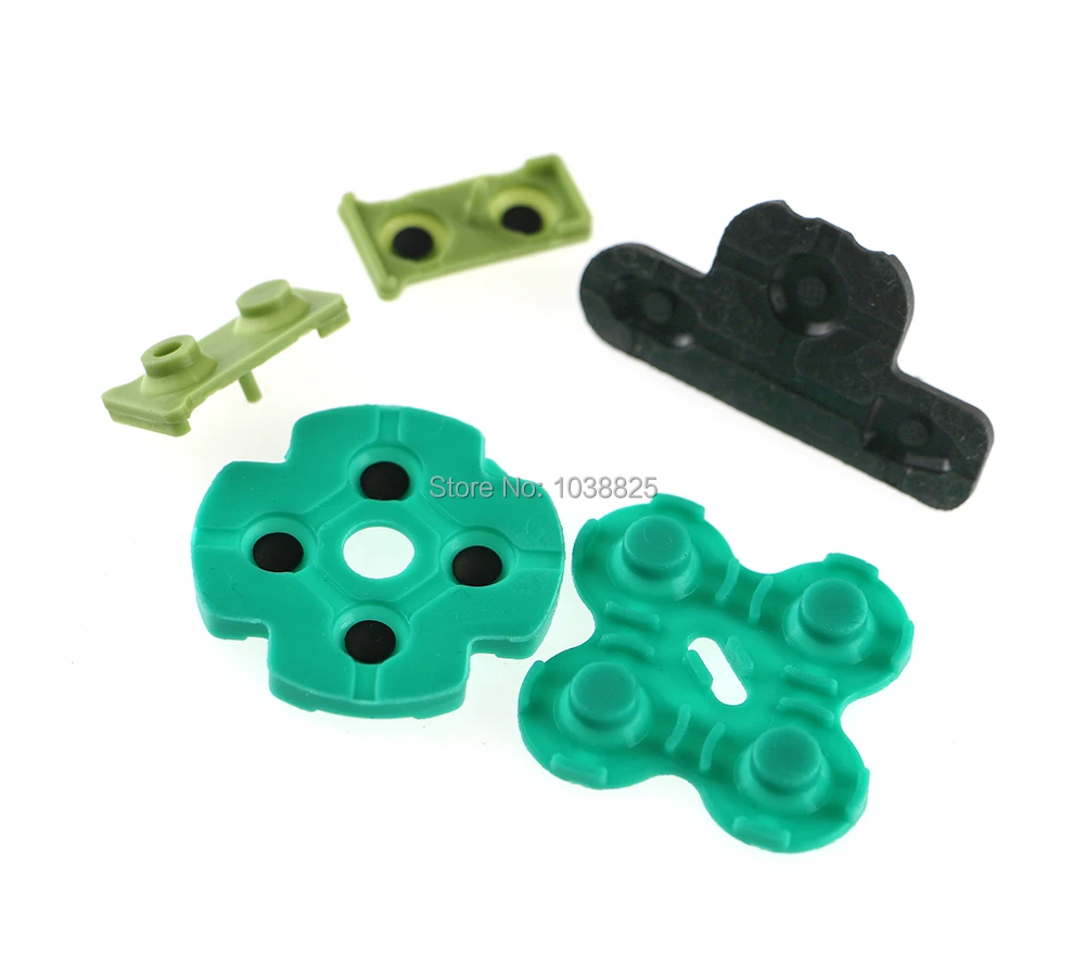 

100 компл./лот зеленая Проводящая резина силиконовая резина для контроллера Playstation 3 ps3