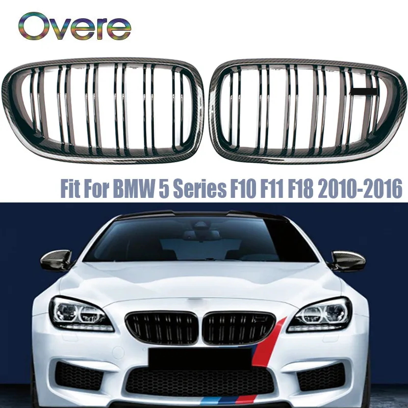 Овере автомобильный передний бампер гоночные грили для BMW F10 5 серии F11 F18 2010-2016 520i