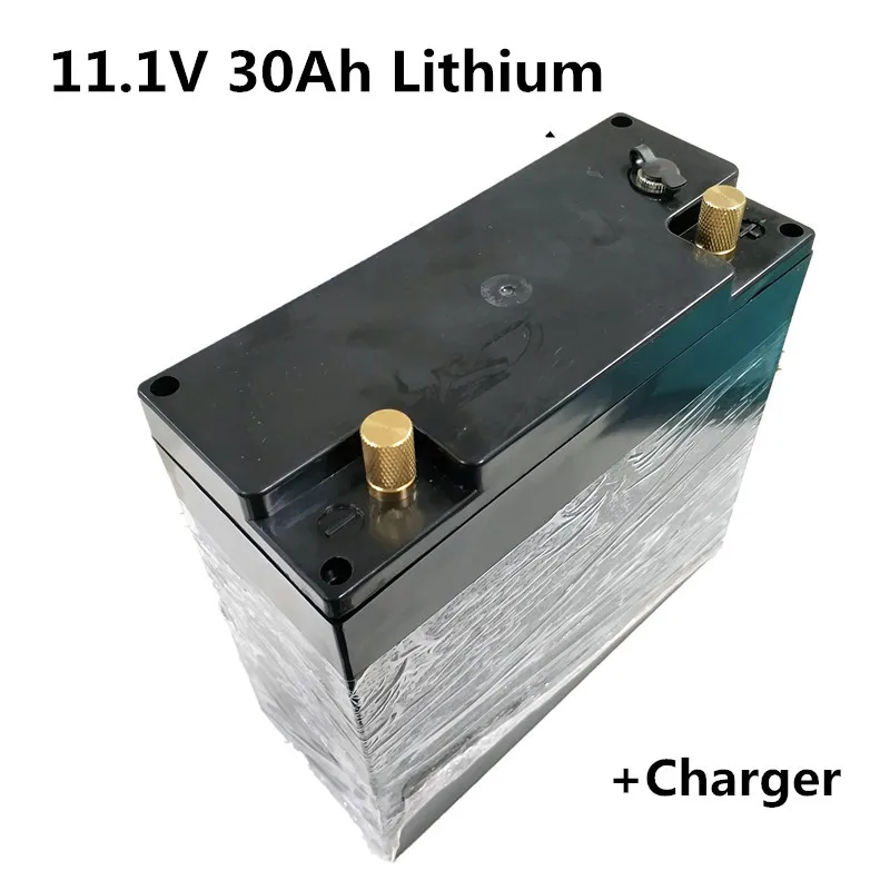 12 В литиевая батарея 11 1 30ah lipo аккумулятор для аккумуляторная Солнечная