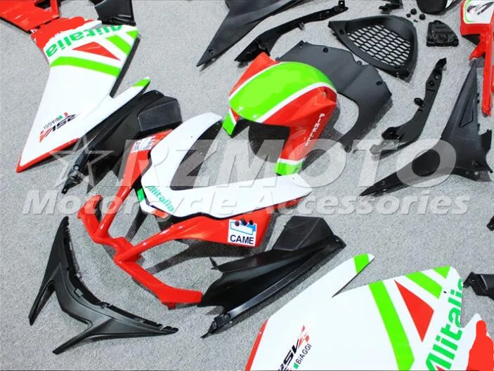 Новинка обтекатель для мотоцикла ABS Aprilia RSV4 2010 2011 2012 2013 2014 инъекция Bodywor белый