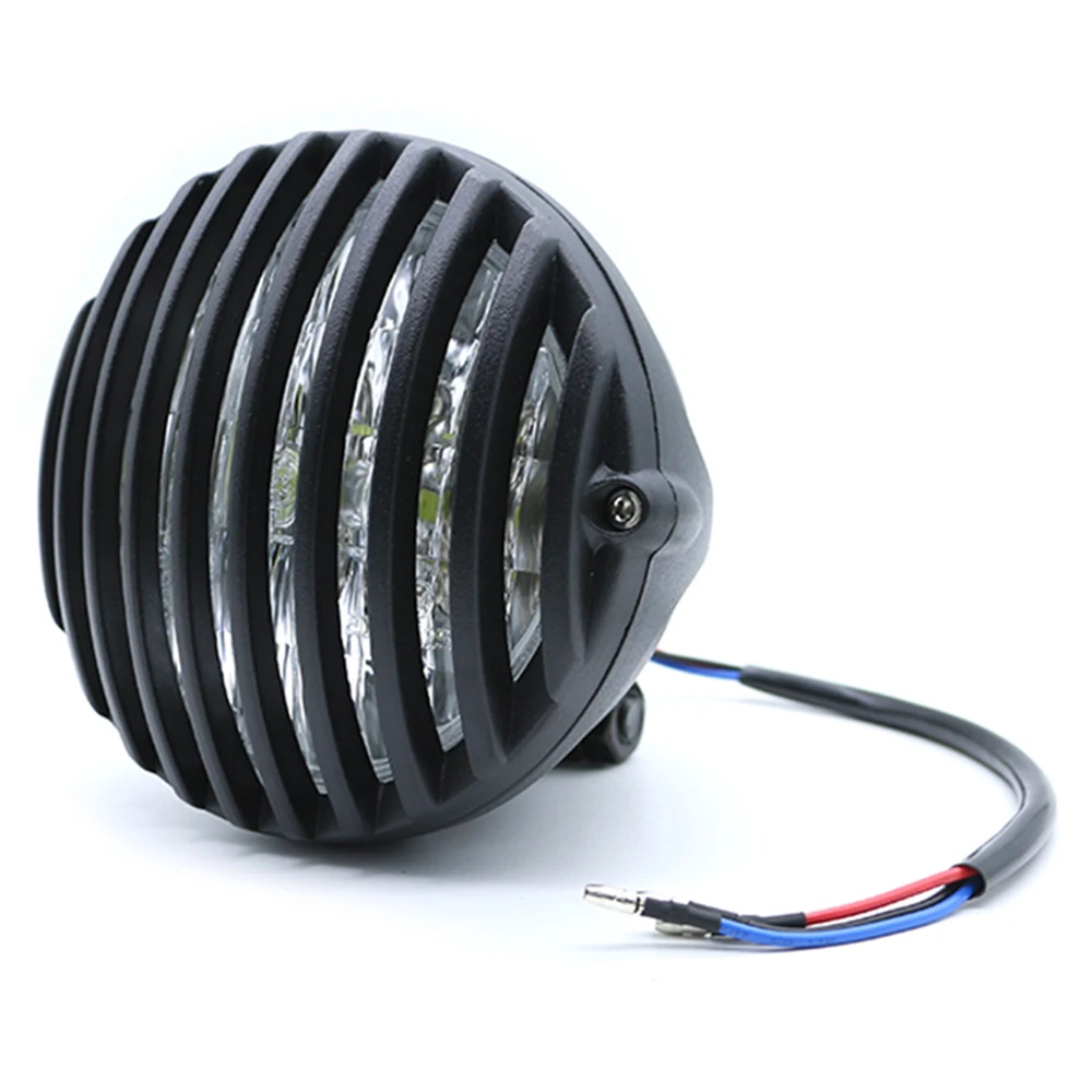 Мотоциклетная Передняя светильник светодиодный круглый туман фары 12V 4 7/8 ''для
