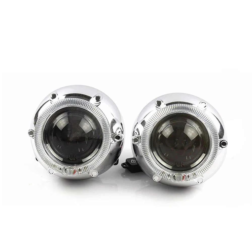 3 0 дюймов HELLA 5 Koito Q5 hid Биксеноновые линзы проектора белые глаза ангела кожухи