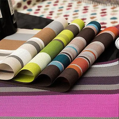 1 шт. ПВХ быстросохнущие салфетки изоляции коврики подставки Кухня/обеденный