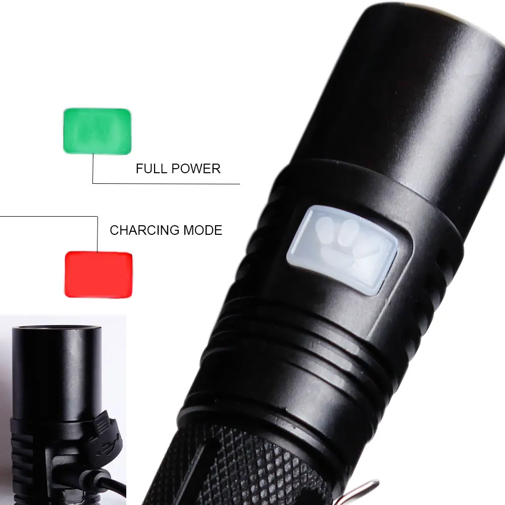 Sofirn SP30A комплект Перезаряжаемый USB светодиодный фонарик 18650 высокой мощности Cree XPL