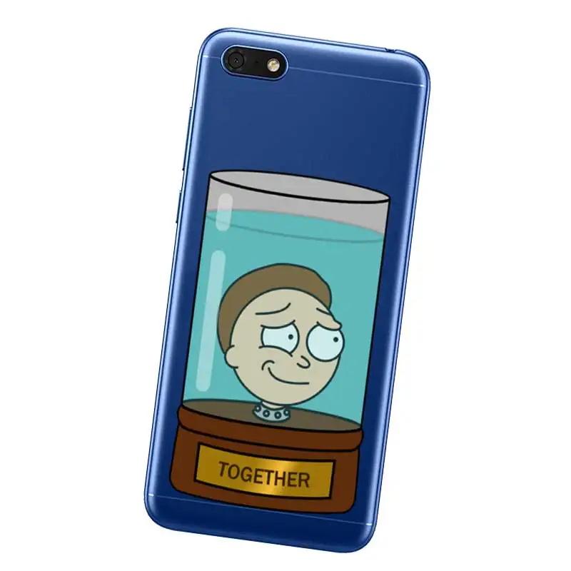 N369 Rick Morty Funny Soft TPU Silicone Case Cover For Huawei Honor 8C 8X 9 10 20i V10 V20 Note10 Max Lite Magic2 |