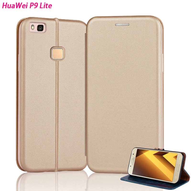 YonLinTan кожаный магнитный чехол для Huawei P9 Lite P9Lite флип 5 2 &quotcoque телефона задняя