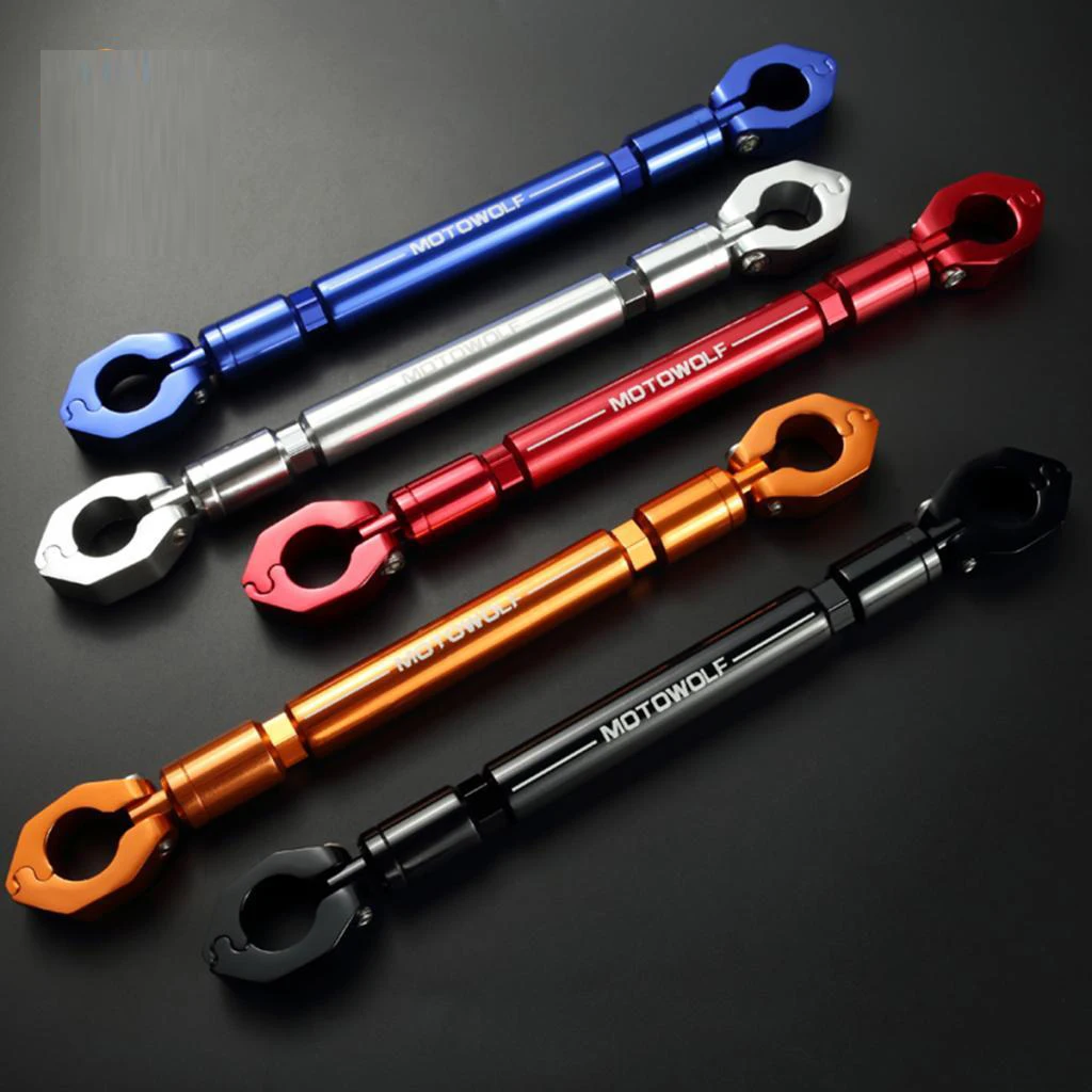 

7/8" Strengthen 22mm Hand Lever Head Balance Handle Bar Fat Bar Cross Bar Crossbar Cross Brace For Pit Dirt Bike ATV Motorcycle