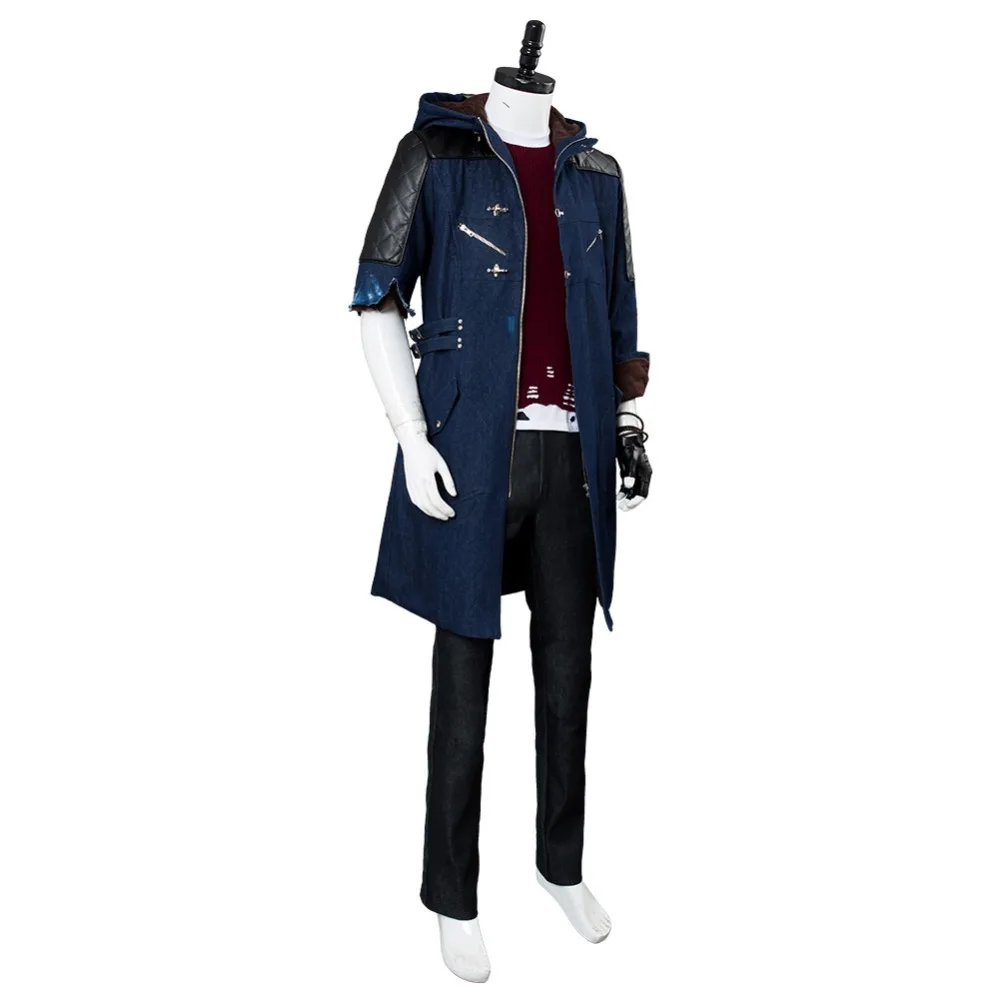 Полный набор DMC 5 Nero, для косплея костюм DMC куртка Nero наряд Для мужчин взрослых Хэллоуин Карнавальный Костюм Детский костюм для вечеринок на заказ