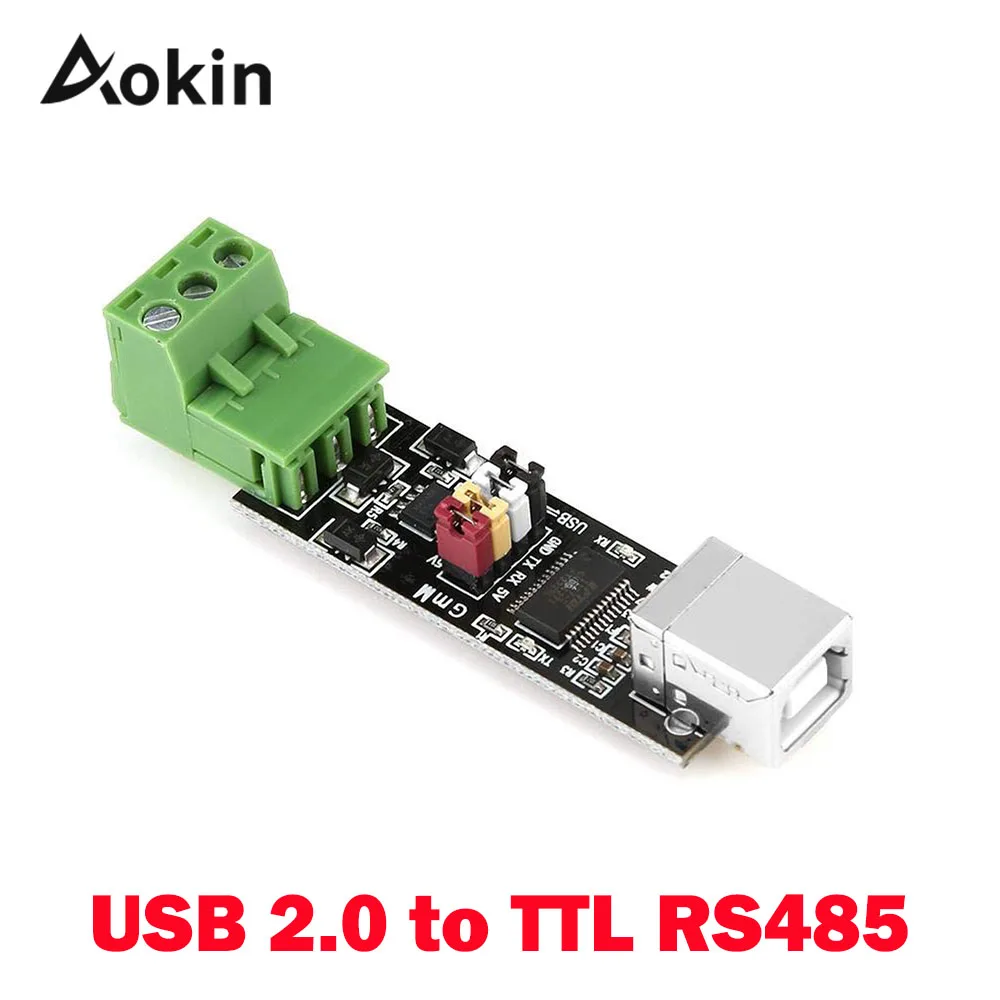 Двойная защита от USB 2 0 к TTL RS485 последовательный преобразователь адаптер FTDI FT232RL