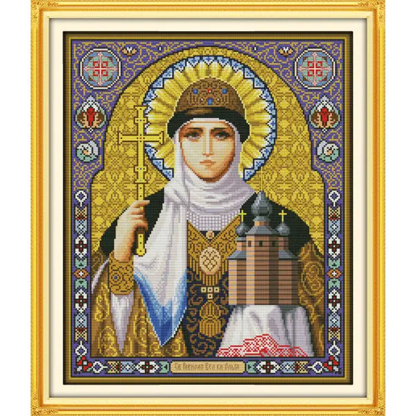 Joy sunday DIY Needlework Cross Stitch Kits printed canvas set embroidery Religion belief Jesus Christian Catholicism character | Дом и сад