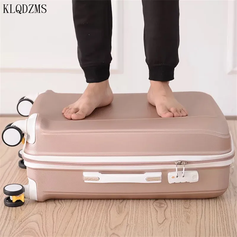 Модный Дамский чемодан KLQDZMS 20/22/24/26 дюймов Дорожный на колесах | Багаж и сумки