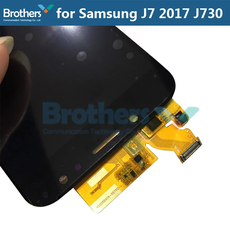 ЖК-дисплей для Samsung Galaxy J7 2017 ЖК-экран J730F J730FM в сборе сенсорный экран дигитайзер