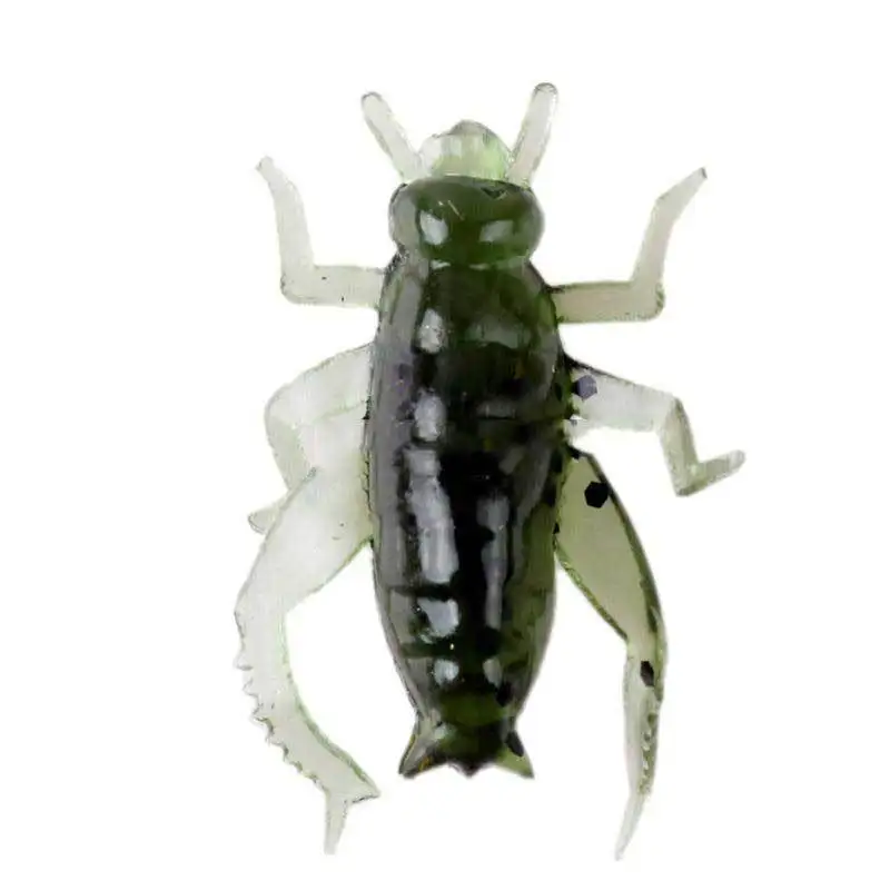 BulkPrice Shop 5Pcs Simulation Soft Fishing Fish Tackle Freshwater Insects Crickets Lure | Спорт и развлечения