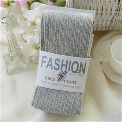 K068 Light gray INDJXND женские осенне-зимние вязаные чулки женские обтягивающие колготки теплые колготки Collant Femme K068 - Цвет: K068 Light gray