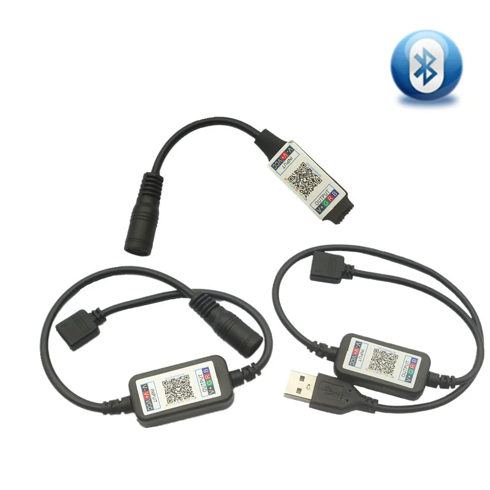 Миниатюсветодиодный светодиодное RGB управление Bluetooth питание от USB 5 24 В