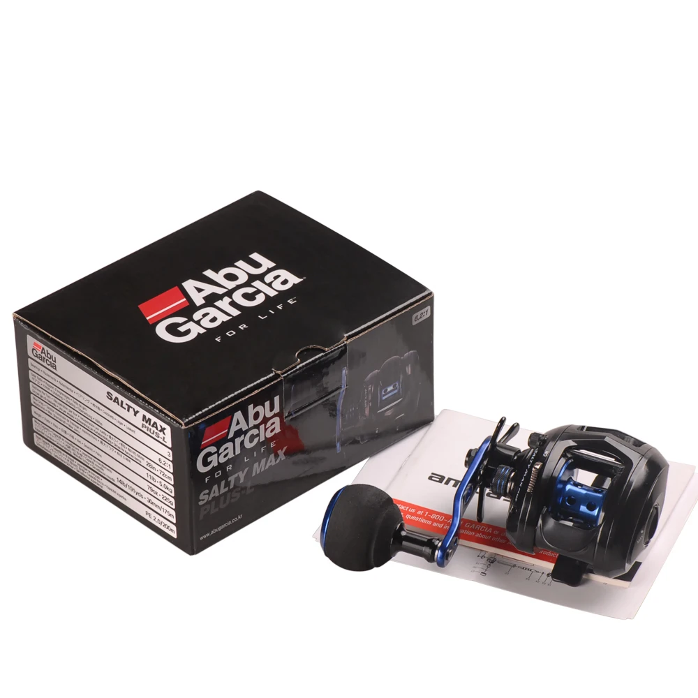 Abu Garcia Salty Max Plus правая левая рука Магнитная приманка для торможения Рыболовная