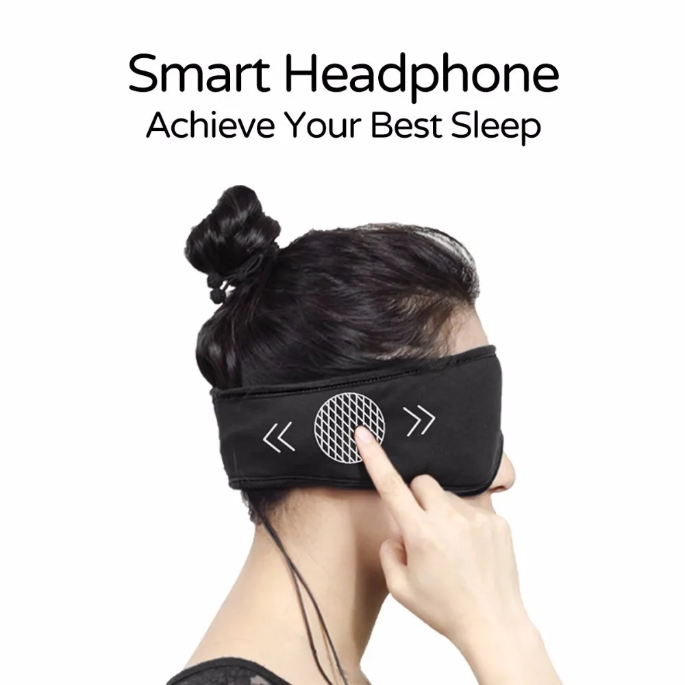 Sleepace сна наушники удобные моющиеся маска для глаз со звуком блокировки/шумоподавления наушники Smart App дистанционное управление 1