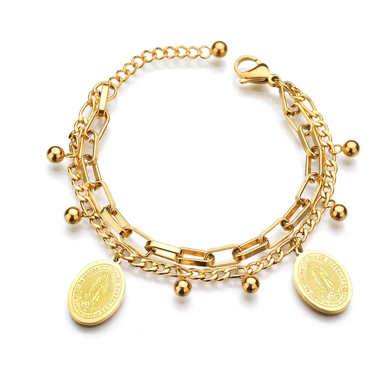 Новинка женский браслет для подарка нержавеющая сталь|bracelets for|jesus braceletbracelets for women