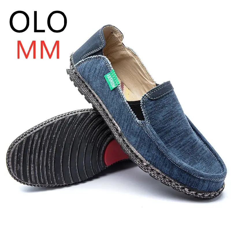 OLOMM/Модная Мужская Повседневная обувь удобная повседневная на плоской подошве
