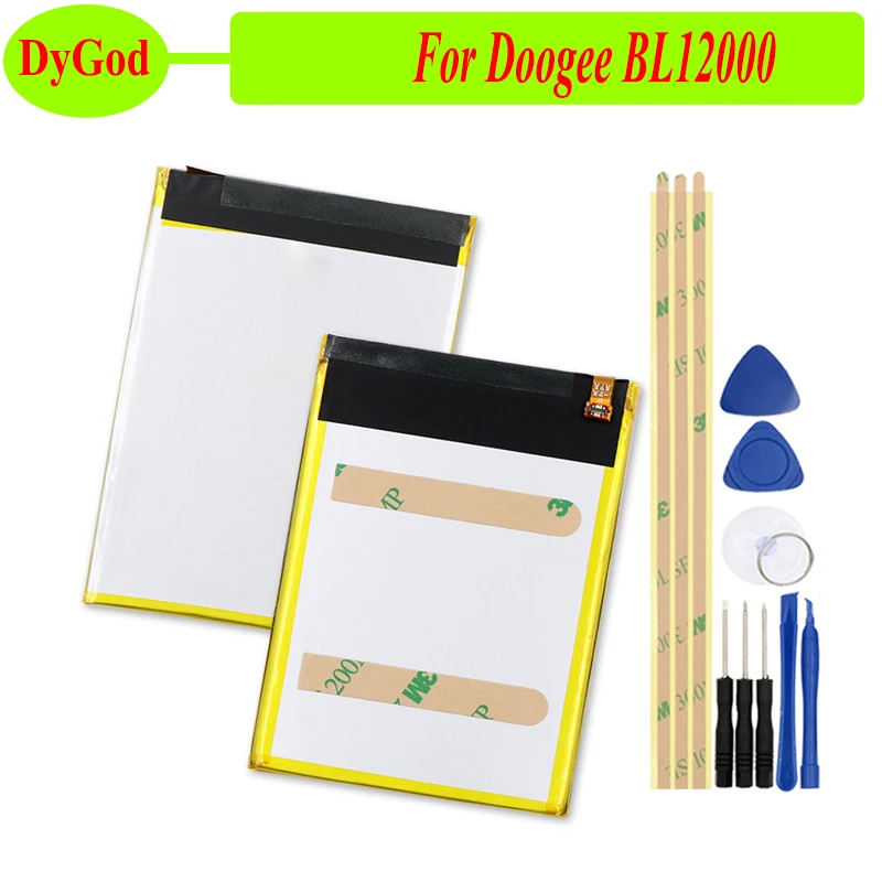 DyGod 12000 мАч Для Doogee BL12000 батарея Замена батареи Bateria PRO смартфон +